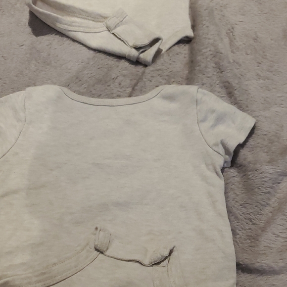 Cream Sloth Print Kids Matching Set - Picture 5 of 5